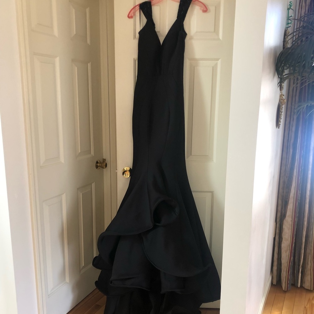 Size 4 black Mac Duggal gown